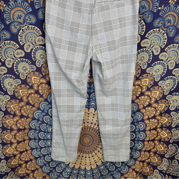 H&M grey plaid jogger pants - Picture 9 of 14